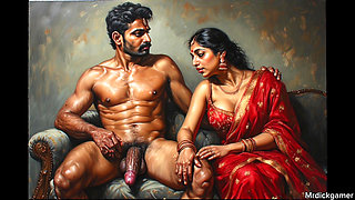 Threesome Indian sex