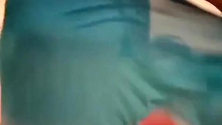 Exotic Cuckold Wife Teases Lover in Pink Bra Saree Navel Show in Hotel Bliss by Hotwifeplayx!