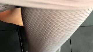 PAWG Wife Getting Fucked During Training And Takes a Facial