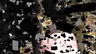 German Proll Doms Kick Old Slave Outdoor