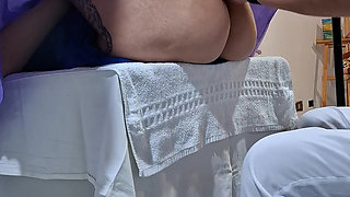 The Gynecological Exam Ends with the Patient's Orgasm and the Doctor's Cumshot.