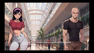 My New Girlfriend Taboo Hentai Game Ep.6 Locker Room Fun with Me Best Friend and GF!