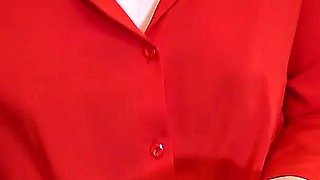 Stepmother Punishes Her Stepson and Makes Him Cum Hard Using Gloves