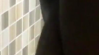 Fucking Ebony African Big Ass in the Bathroom