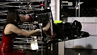 gentle fetish anal actions with latex and bdsm