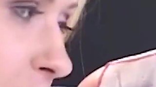 A Chance Meeting with Blonde Devolves Into Restroom Glory Hole Sliding and Anal Fun.