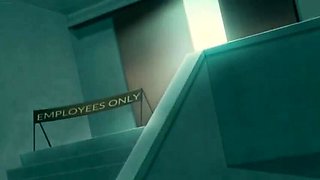 Horny Anime Girl With Glasses Fucks Hard in Classroom Hentai 3D Animation