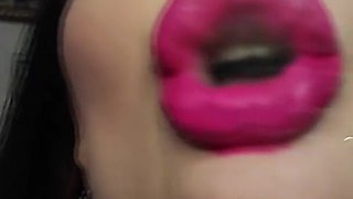 Kissing and Licking Glass Sheet