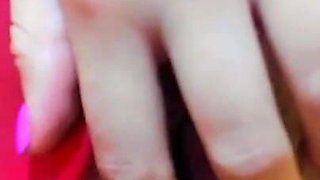 Hot Wet Myla_angel in Red Topic, Tits Press, Squeeze, Oil Pussy From Below!