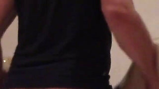 Hooded MILF Tied to the Bed, Fucked with Facial
