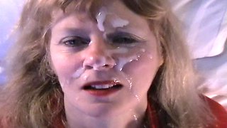 Mature Wife Explodes in Amateur Homemade Cumshot Frenzy