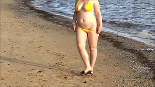My Beach 8 - Yellow Bikini