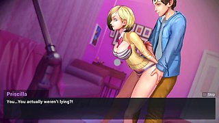 Stepmom and stepson heat things up in this sizzling scene