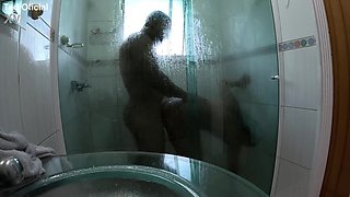 After intense anal sex the young chick wants more in the bathroom - Nands Ninfetinha