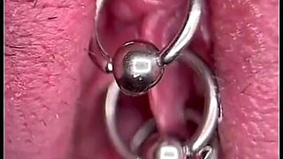 Extreme Close up Pee and My Pierced Pussy and Clit Compilati