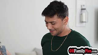 Stepbro nailed two exciting large-breasted teenagers