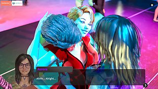 3d animated, she likes it, disco