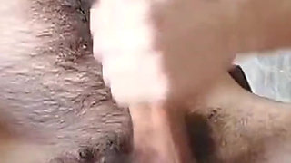 Masturbating and Finishing a Lot of Milk