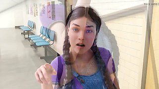 3D animated hentai adventures featuring Misskitty2k in a wild fantasy world