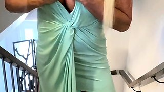 Amateur blond girl with big boobs getting fucked