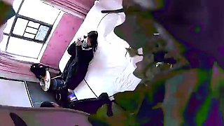 Horny fat arab housewife fingered on amateur hidden cam