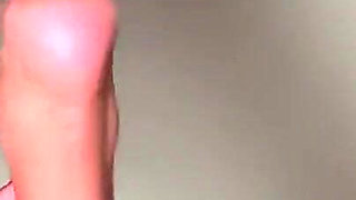 Pink Foxx's Sock Removal