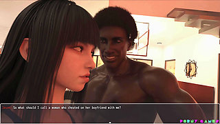 Shadows of Desire: Red Room by Shamandev - Girlfriend Losing Virginity with BBC Bull, Yt Boyfrend Consents
