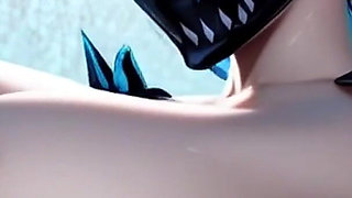 Sub Zero Female Version Dancing, Ai Animation