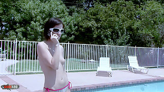 Julius : julius smashes the ass and hairy pussy of petra with her big black cock