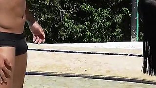 Swimming Teacher Has Hardcore Sex in the Pool with His Student - Max Betancur & Athenea Rosse
