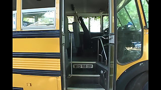 A Hot Young Misty Parks Fucked All the Way on the Bus
