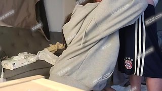 5294 레전드 파란벽지녀 인싸 남녀의 섹스 분할 2 Korean 텔레 UBE892