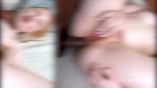 Very small baby Aliska Dark drinks urine for the first time tastes