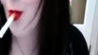 Smoking Princess Tease - Fetish POV Webcam Show