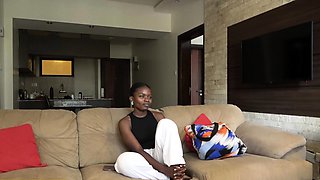 18yo African Cutie Fucked At Casting