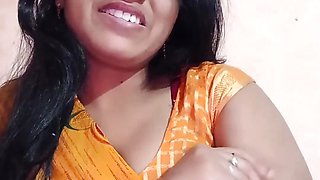 Desi Anal Indian taught Sanjana's husband how to have sex and made him erect with obscene talk