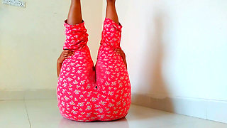 Busty Muslim Arab College Girl Seduces Trainer in Exercise Room by Sexy Style Workout Then Trainer Gets Hot & Fuck Her Pussy