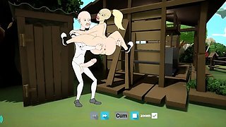 Hentai chick enjoys anal sex at the gym