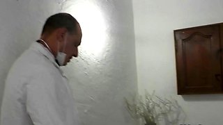 Mature patient double pussy fisted