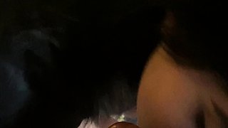 Czech amateur blowjob and fucking POV in public