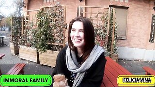 Immoral Family featuring Felicia Vina and Felicia's pink pussy sex
