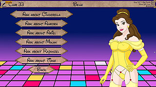 Park After Dark - Ariel and Cinderella Lesbian Sex Animation Collection [18+] Porn Game