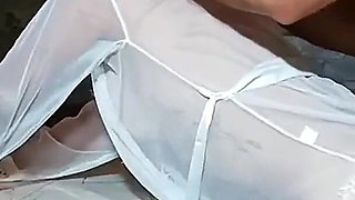 Lace, Moans, and Amazing Sex in My Sexy Stepsister's Room. What a Great Fuck This Woman!