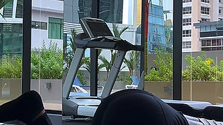 Smell My Dirty Bush and My Sweaty Ass After Training