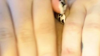 Blonde Teen Solo Masturbating On Webcam
