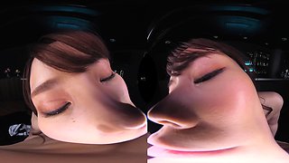 Eva gives you a POV blowjob handjob and footjob