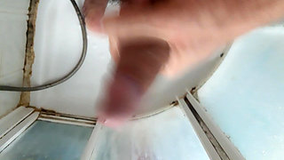 Saturday shower pee and straw