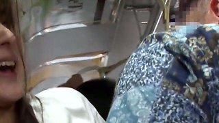 Asian MILF on The Bus