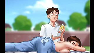 Land ki tel se mutthi mari summertime saga game