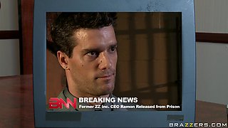 The Man Cums Around With Ramon Nomar, Nikita Von James - Brazzers